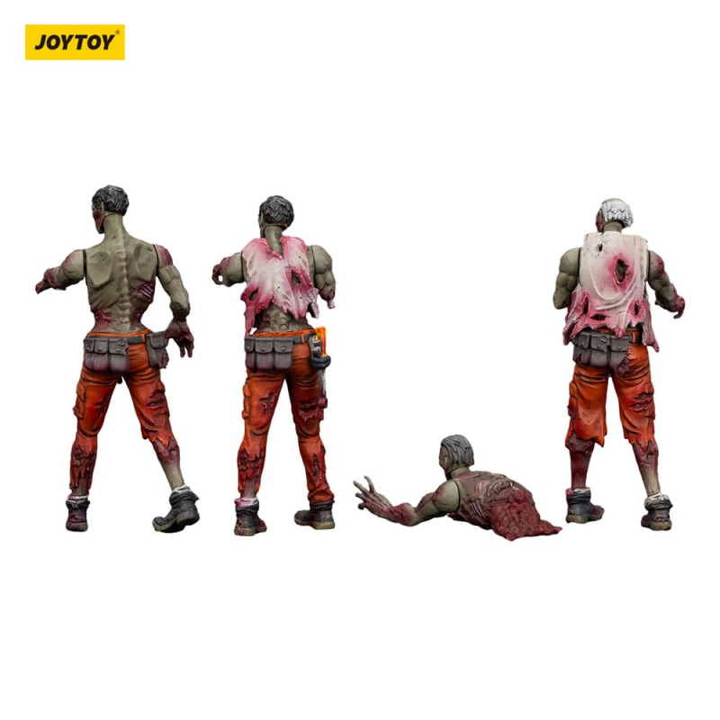Zombie Dark Source Action Figures 4-Pack Mechanic Team 8 cm 8