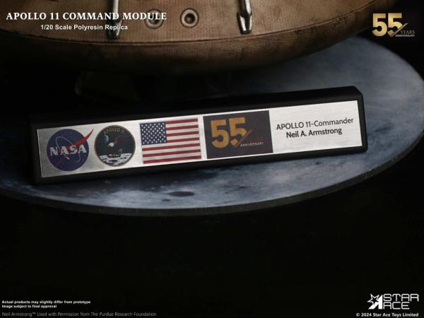 Apollo 11 Replica 1/20 Command Module (DX) 20 cm