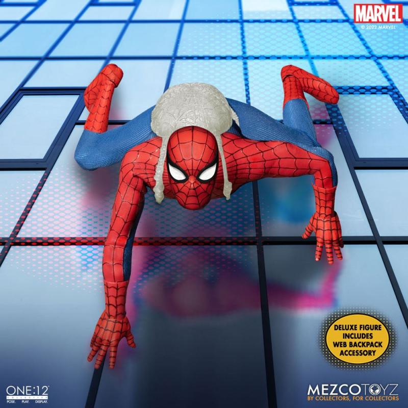 Marvel Universe: The Amazing Spider-Man Deluxe 1/12 Action Figure - Mezco Toys
