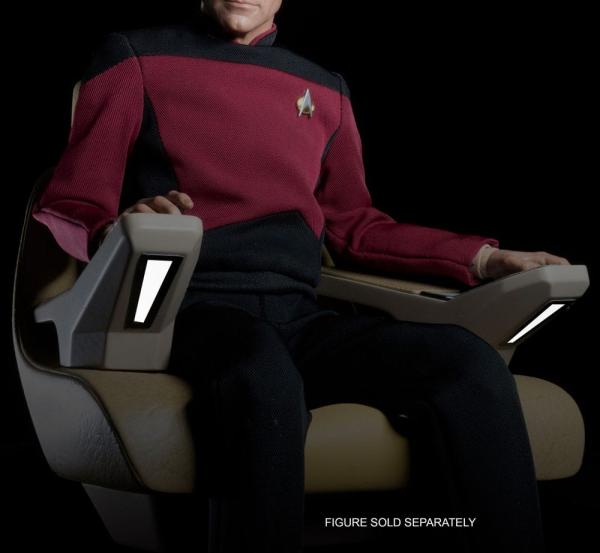 Star Trek: The Next Generation 1/6 Enterprise-D Captain's Chair 19 cm 4