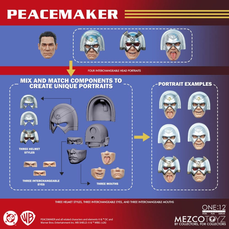 DC Comics One:12 Collective Action Figure 1/12 Peacemaker 17 cm 13