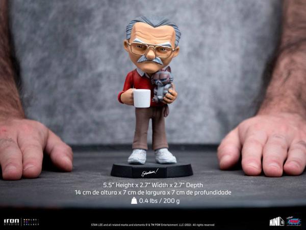 Stan Lee: Stan Lee with Grumpy Cat 14 cm Mini Co. PVC Figure - Iron Studios