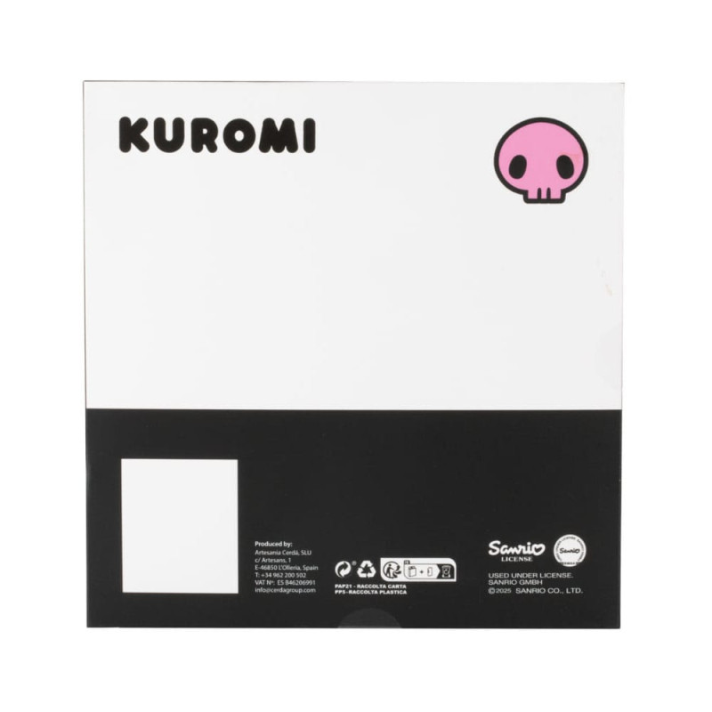 Sanrio Notebook with Pen Gift Set Kuromi 3