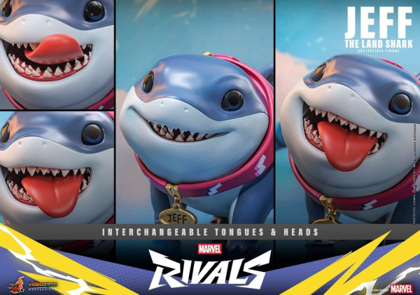 Marvel Rivals Videogame Masterpiece Series Action Figure Jeff the Land Shark 11 cm 8