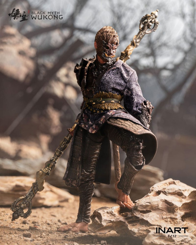 Black Myth: Wukong Action Figure 1/12 The Destined One in the Bronze Armor Set Deluxe Ver. 16 cm 13