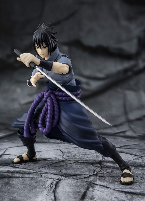 Naruto S.H.Figuarts Action Figure Sasuke Uchiha Solitary Shinobi 15 cm 1