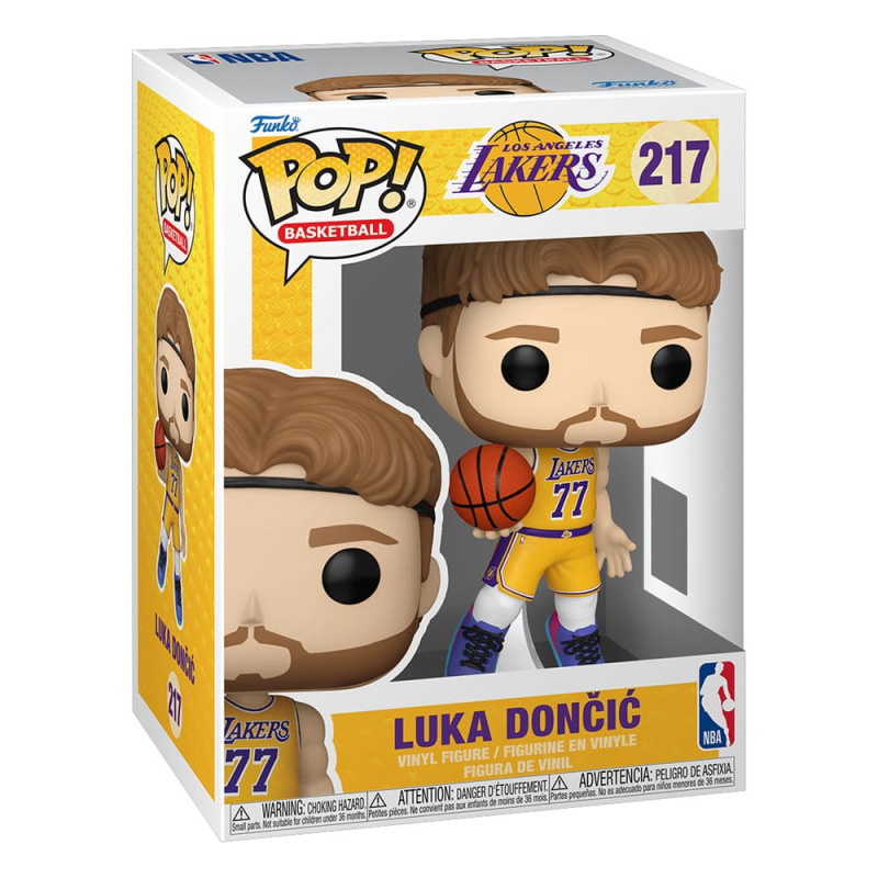NBA POP! Basketball Vinyl Figure Los Angeles Lakers: Luka Doncic (2025 Icon Edition Uniform) 9 cm 1