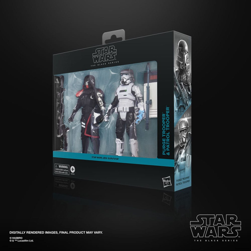 Star Wars Jedi: Survivor Black Series Action Figure 2-Pack Purge Trooper & Patrol Trooper 15 cm 8