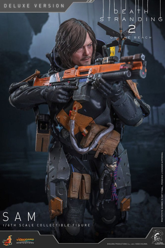 Death Stranding 2: On the Beach Videogame Masterpiece Action Figure 1/6 Sam (Deluxe Version) 31 cm 3