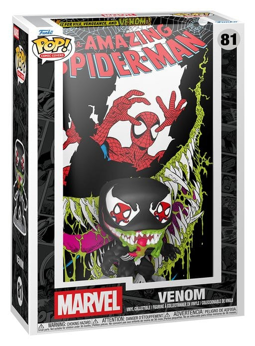 Marvel POP! Comic Covers Vinyl Figure Amazing Spider-Man #346 (Venom) 9 cm 1