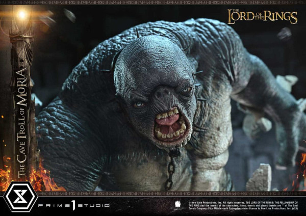 The Lord of the Rings Premium Masterline Series Statue 1/6 Cave Troll of Moria 91 cm 5