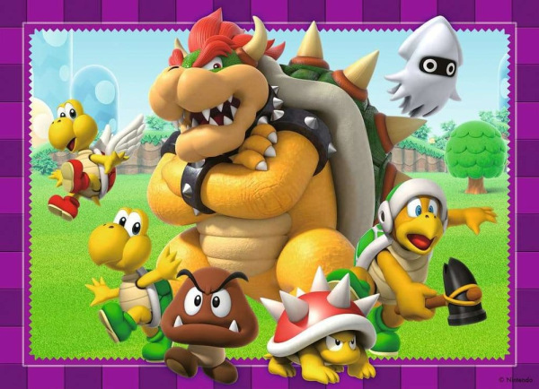 Super Mario Puzzle 4-Pack Time for Mario! (4x100 Pieces) 4