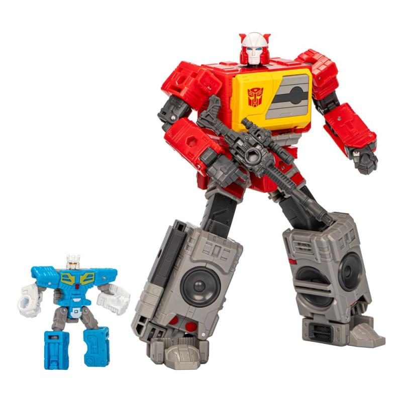 The Transformers: The Movie Generations Studio Series Voyager Class Action Figure Autobot Blaster &