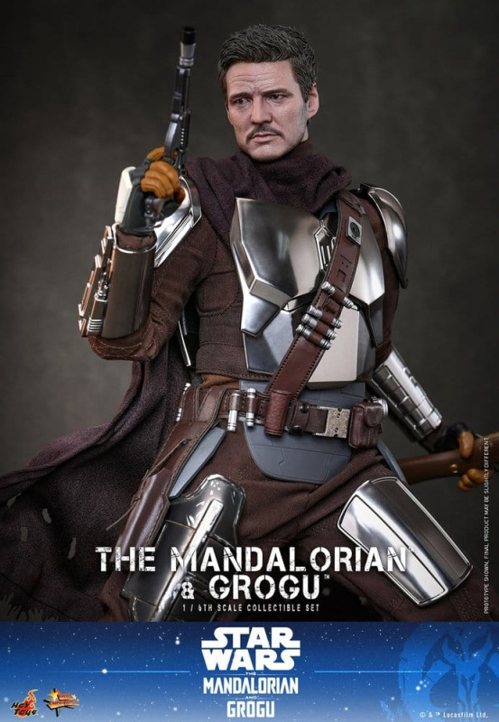 Star Wars: The Mandalorian & Grogu Movie Masterpiece Action Figure 1/6 The Mandalorian and Grogu 31 3