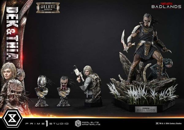 Predator Real Elite Masterline Statue 1/3 Badlands Dek & Thia Deluxe Version 87 cm 11