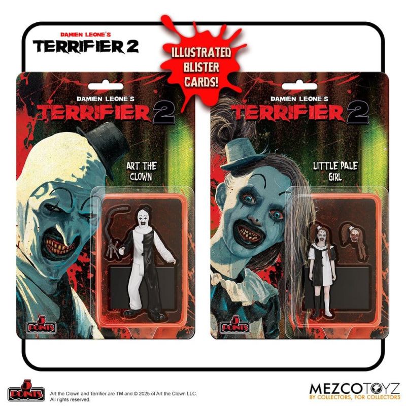 Terrifier 2 5 Points Action Figures 10 cm Assortment (16) 12