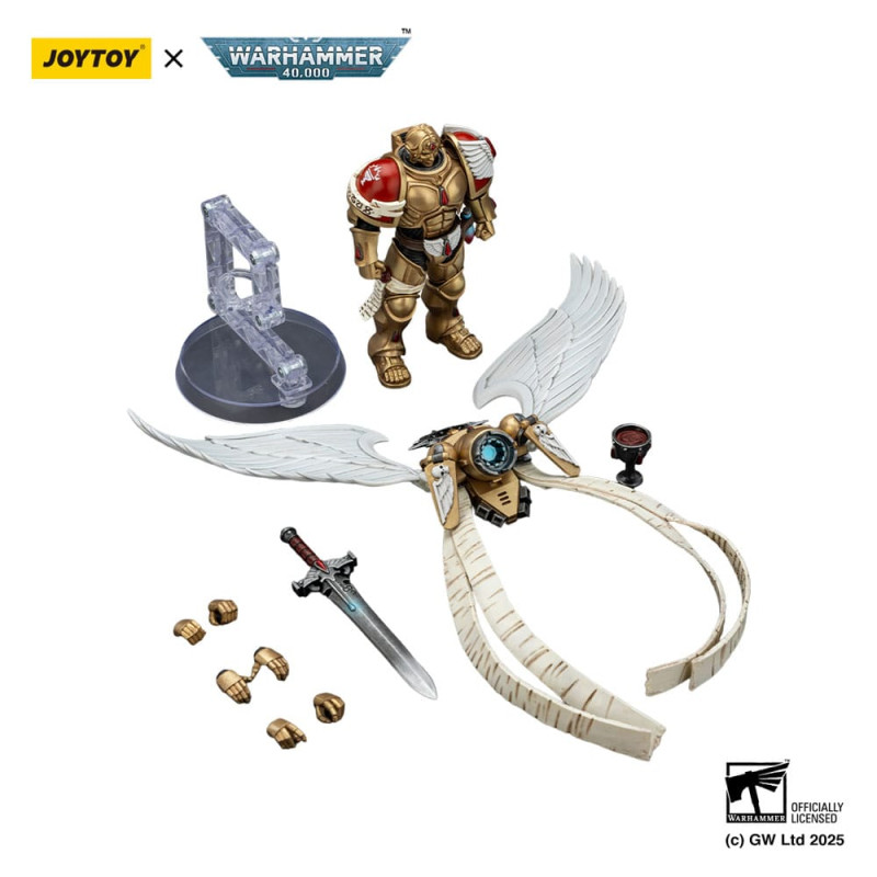 Warhammer 40,000 Action Figure 1/18 Blood Angels The Sanguinor with Encarmine Broadsword 12 cm 6