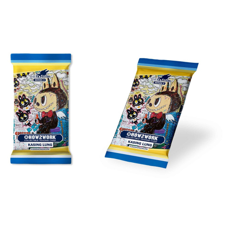 How2work Labubu Collectible Chrome Trading Cards The Monsters Series 3 (10) 3