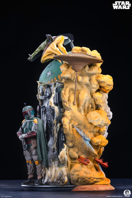 Star Wars The Empire Strikes Back Fine Art Bust Boba Fett 50 cm 8