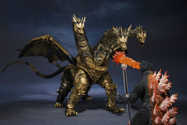 Godzilla S.H.MonsterArts Action Figure Kaizer Ghidorah 25 cm 7