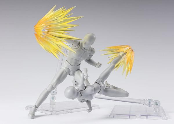 Tamashii Effect Action Figure Accessory Shock Impact Yellow Ver. for S.H.Figuarts