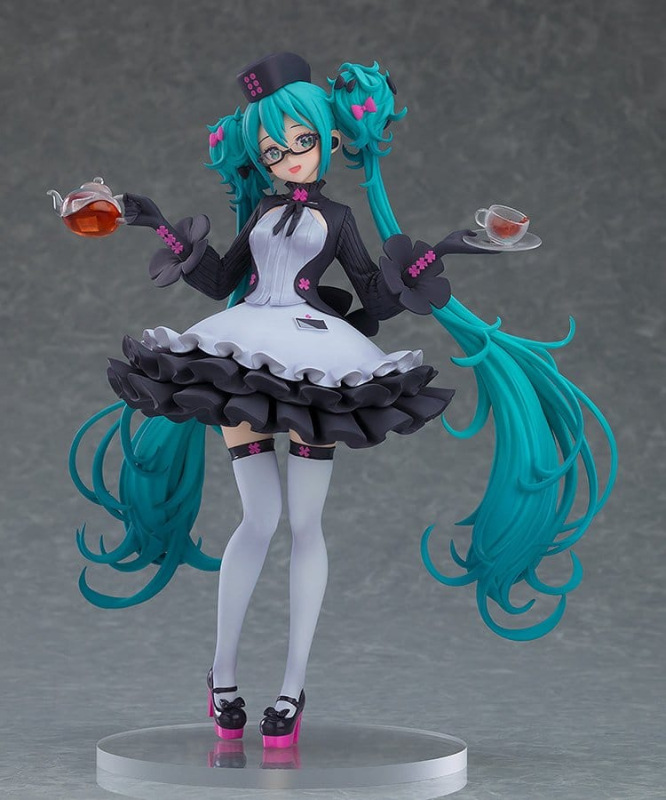 Character Vocal Series 01: Hatsune Miku Pop Up Parade Hatsune Miku: Glasses x Café Ver. 18 cm 1