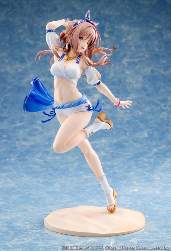 The Idolmaster Gakuen PVC Figure 1/7 Himesaki Rinami Kimi to Semi Blue Ver. 27 cm 8