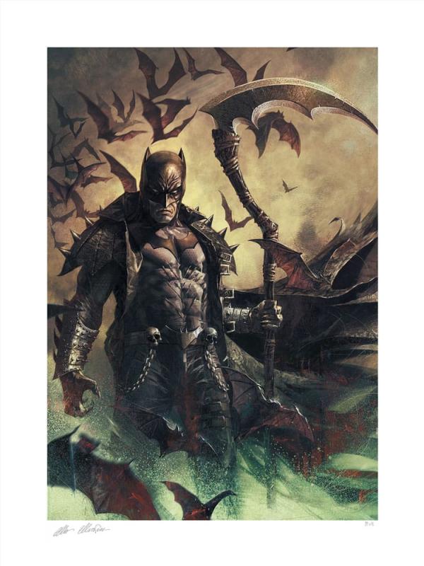 Dark Nights Death Metal: Batman 46 x 61 cm Art Print - Sideshow Collectibles
