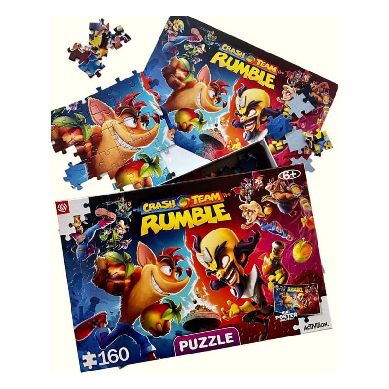 Crash Bandicoot Kids Puzzle Rumble Heroes (160 pieces)