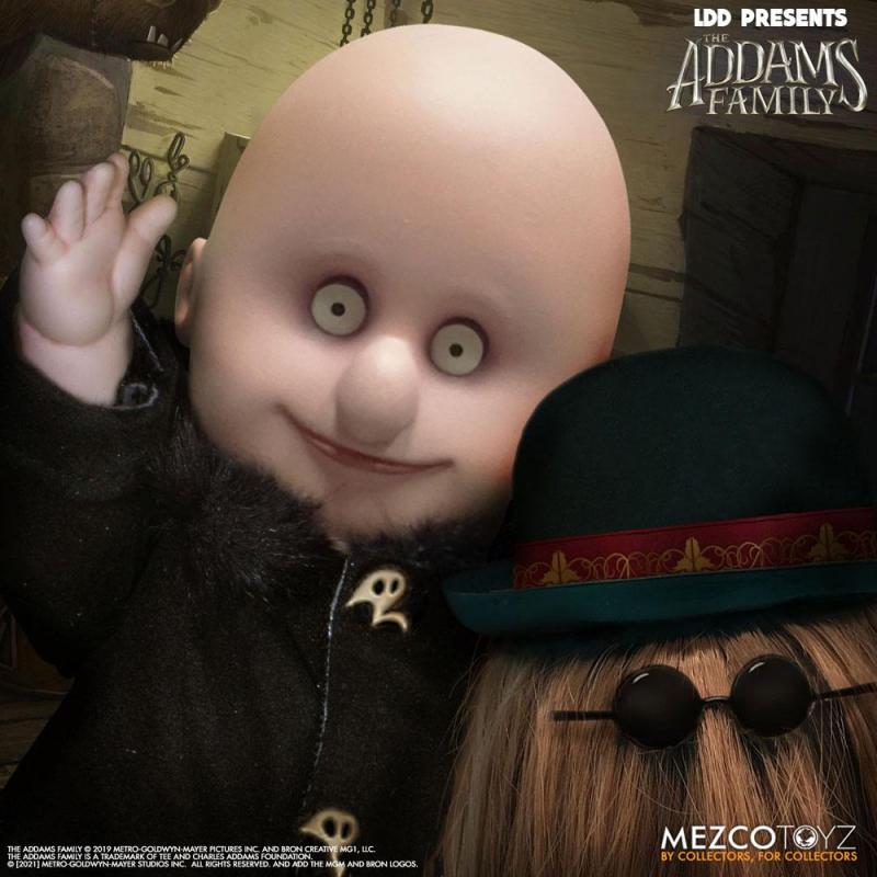 The Addams Family: Fester & It 13 - 25 cm Living Dead Dolls - Mezco Toys