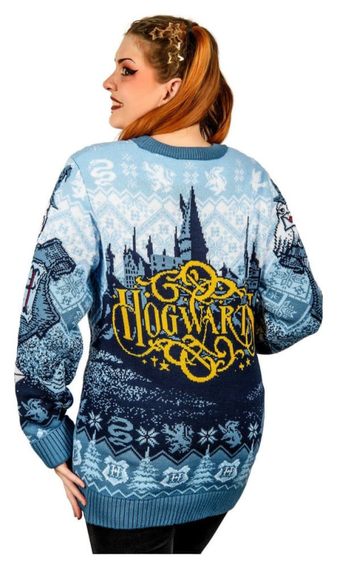Harry Potter Christmas Sweater Hogwarts Size XL 3