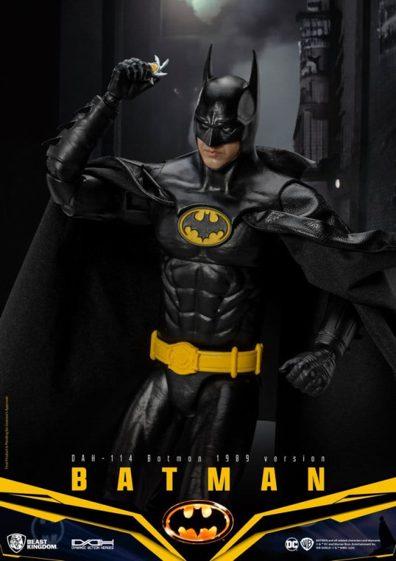 DC Comics Dynamic 8ction Heroes Action Figure Batman 1989 Standard Version 21 cm 5