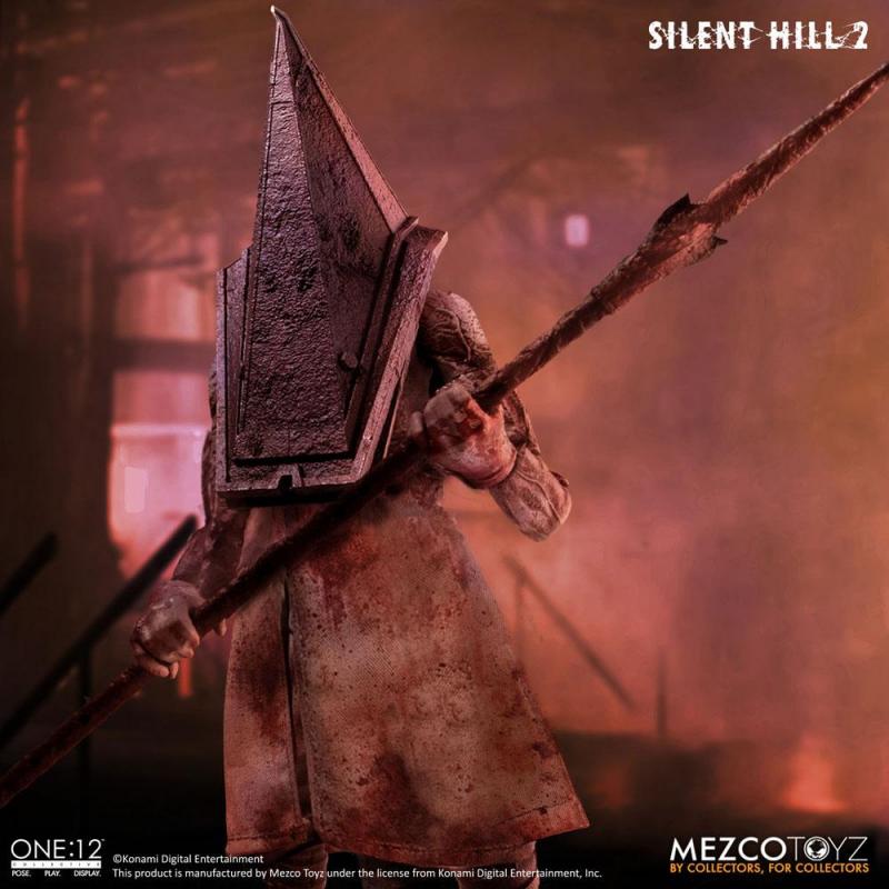 Silent Hill 2: Red Pyramid Thing 1/12 Action Figure - Mezco Toys