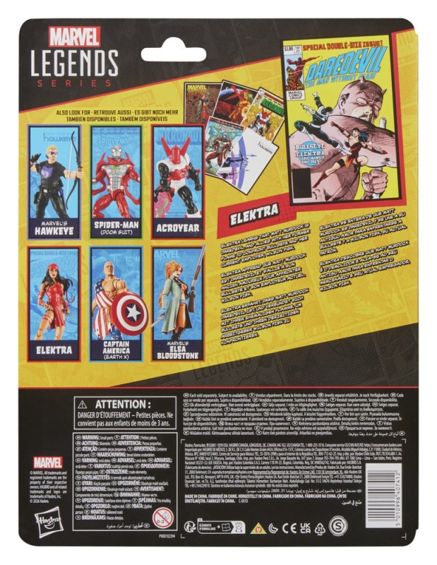 Elektra Marvel Legends Action Figure Elektra 15 cm 1