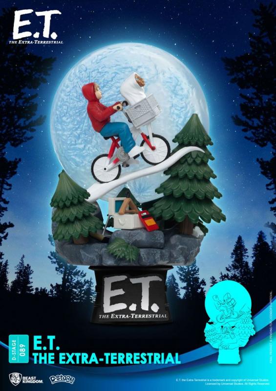 E.T. the Extra-Terrestrial: Iconic Scene Movie - D-Stage PVC Diorama 15cm - Beast Kingdom