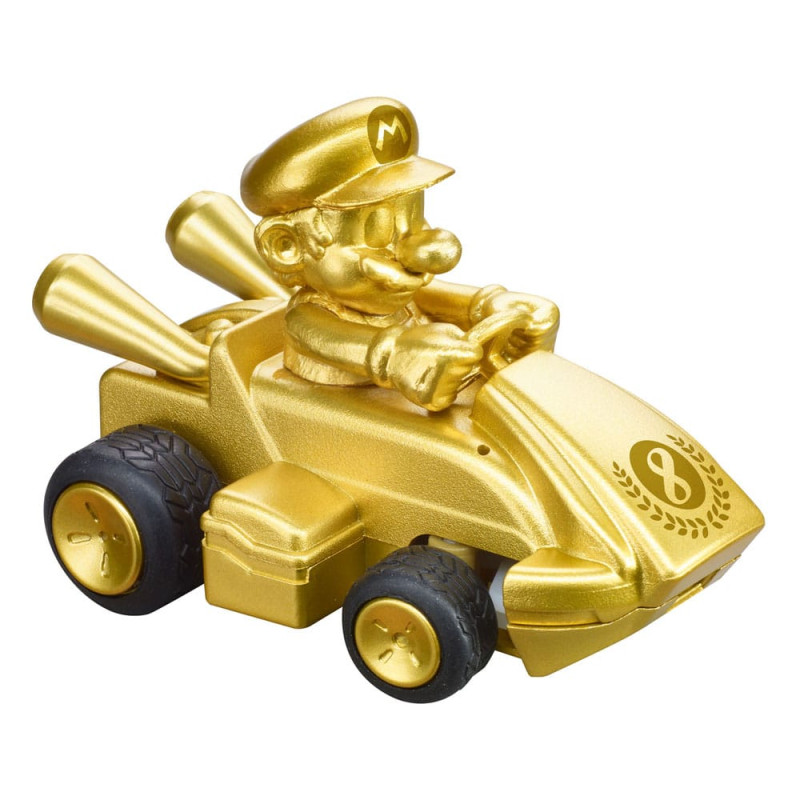 Super Mario Kart RC remote-controlled Car 1/50 2.4GHz Mini Mario Gold 6