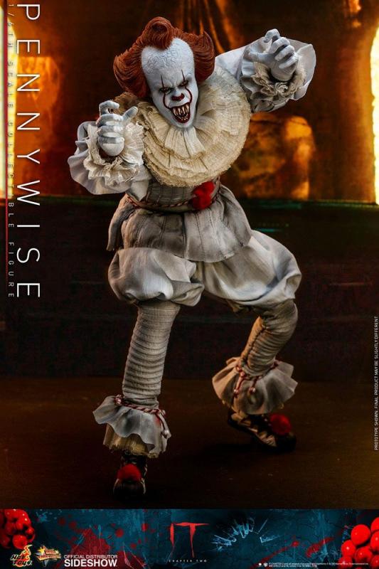 It Chapter Two Movie Masterpiece Action Figure 1/6 Pennywise 32 cm