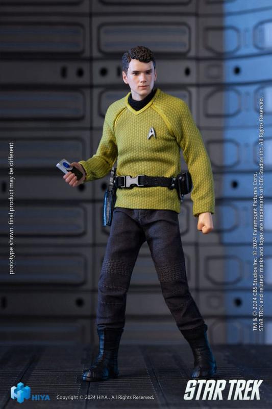 Star Trek 2009 Exquisite Super Series Actionfigur 1/12 Chekov 16 cm