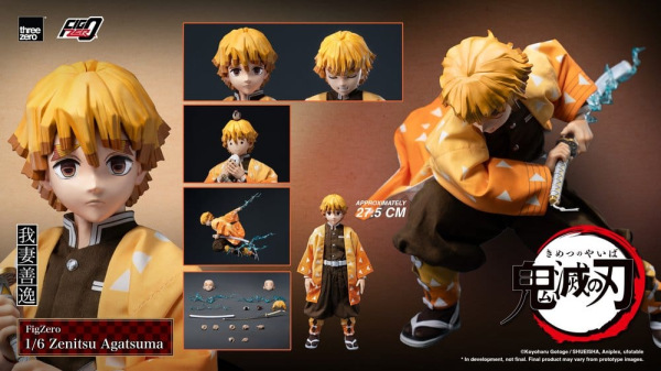 Demon Slayer: Kimetsu no Yaiba FigZero Action Figure 1/6 Zenitsu Agatsuma 28 cm 14