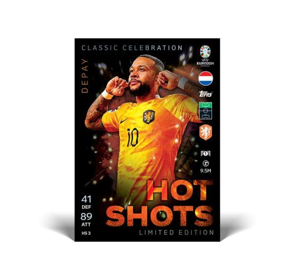 UEFA EURO 2024 Trading Cards Mega Tin Assortment (6)