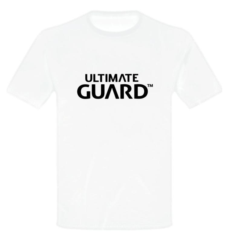 Ultimate Guard T-Shirt Wordmark White Size XXL