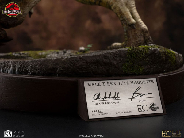 The Lost World: Jurassic Park Maquette 1/12 Tyrannosaur Buck 48 cm 11