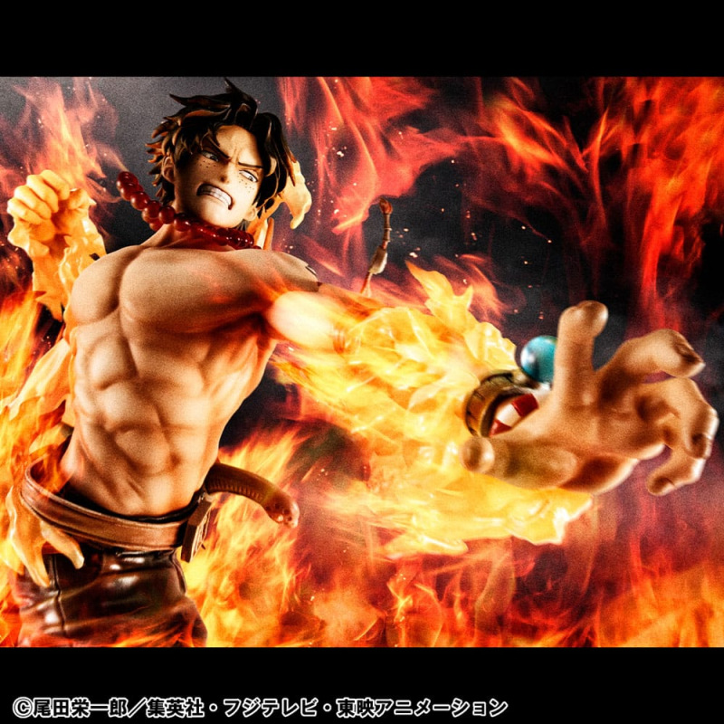 One Piece P.O.P NEO-Maximum PVC Statue Portgas D. Ace 15th Anniversary Super Limited Reprint Ver. 23 12