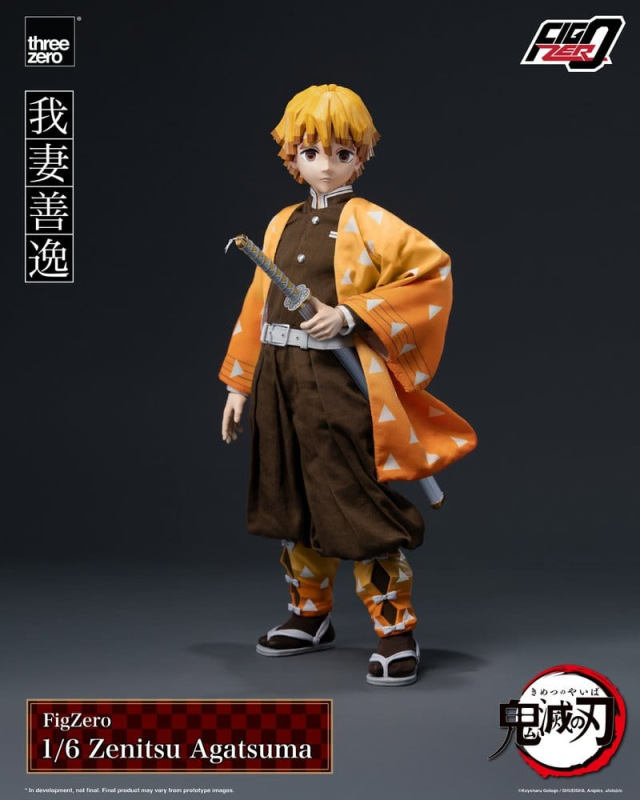 Demon Slayer: Kimetsu no Yaiba FigZero Action Figure 1/6 Zenitsu Agatsuma 28 cm 1