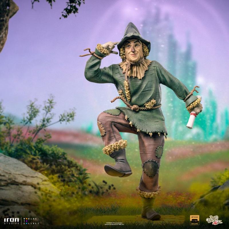 The Wizard of Oz: Scarecrow 1/10 Deluxe Art Scale Statue - Iron Studios
