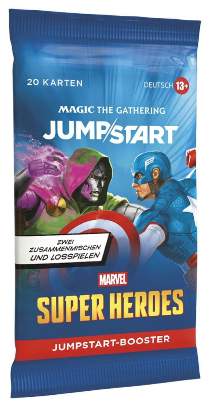 Magic the Gathering Marvel Super Heroes Jumpstart Booster Display (24) german 1