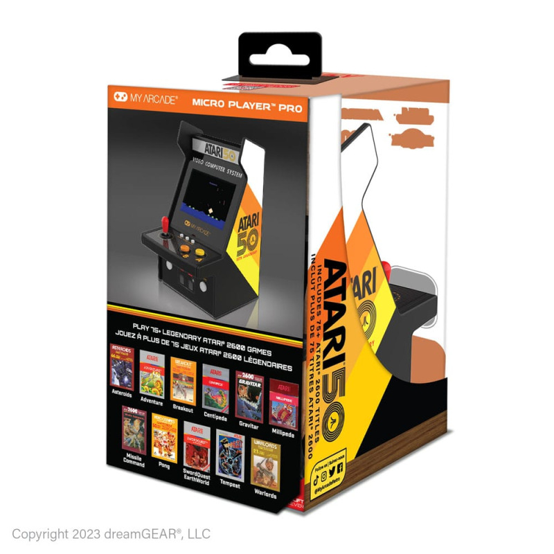 Atari Portable Retro Arcade Micro Player Pro 3
