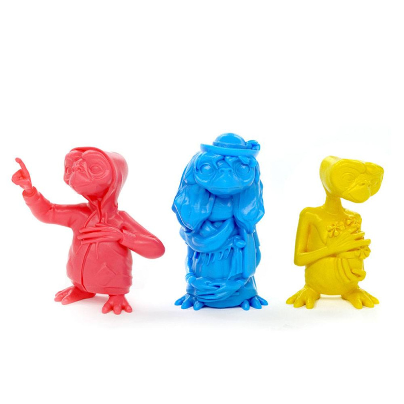 E.T. the Extra-Terrestrial Collector's Set Mini Figures 3-Pack 1982 Edition 5 cm 2