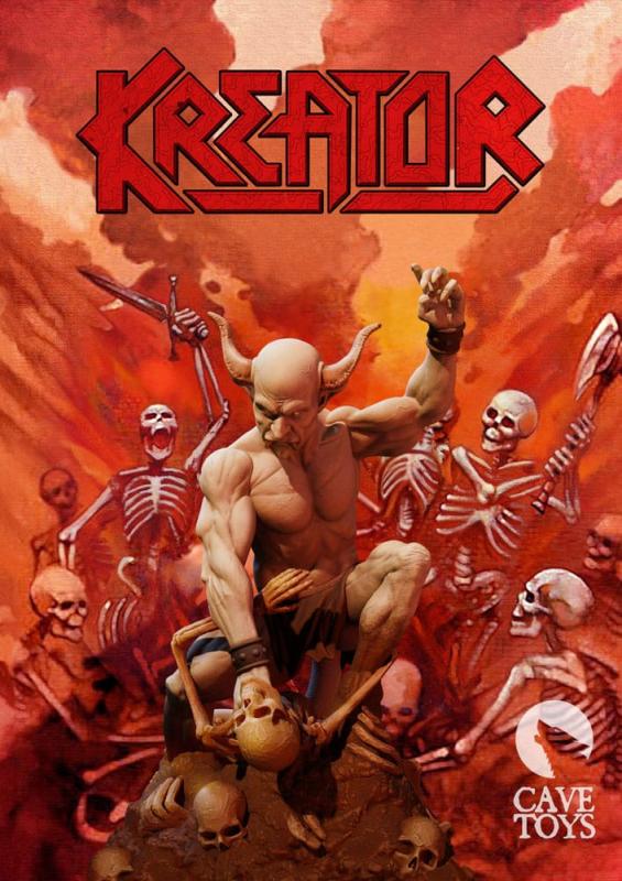 Kreator Statue 1/10 Kreator Pleasure to Kill Bloody Ver. 13 cm 1