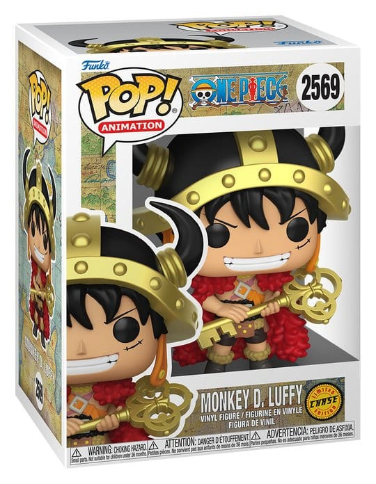 One Piece POP! Animation Vinyl Figures Luffy w/Chase 9 cm Assortment (6) 3